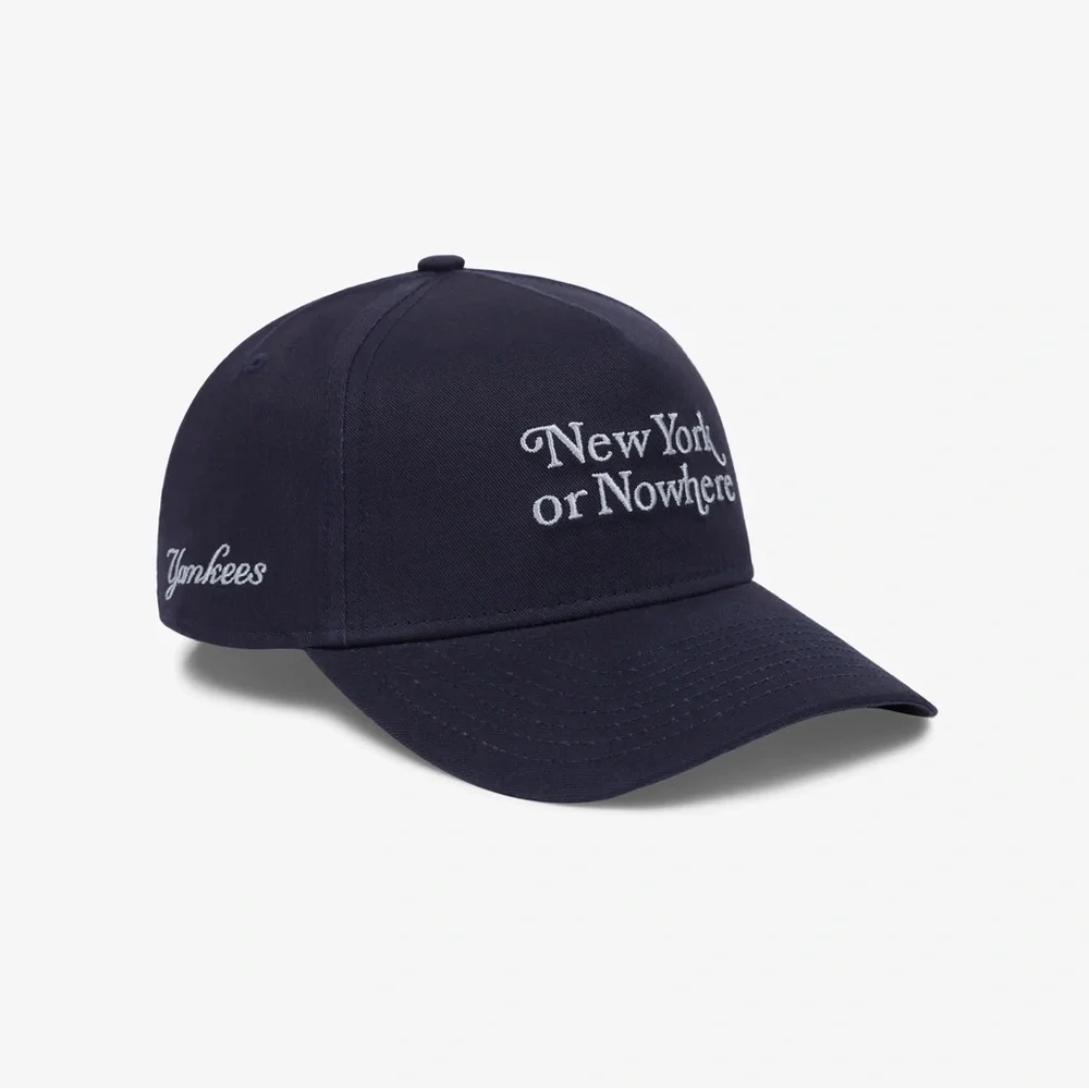 New York or Nowhere X New Era Yankees Navy Baseball Cap Never Worn - Picture 7 of 7